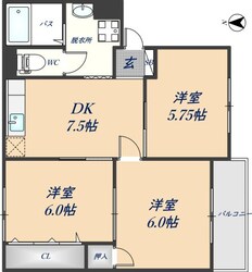 ベルドミールの物件間取画像